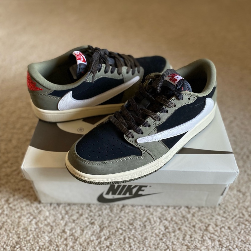 Travis Scott x Jordan 1 Low ‘Olive’